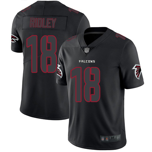 Atlanta Falcons Limited Black Men Calvin Ridley Jersey NFL Football #18 Rush Impact->atlanta falcons->NFL Jersey
